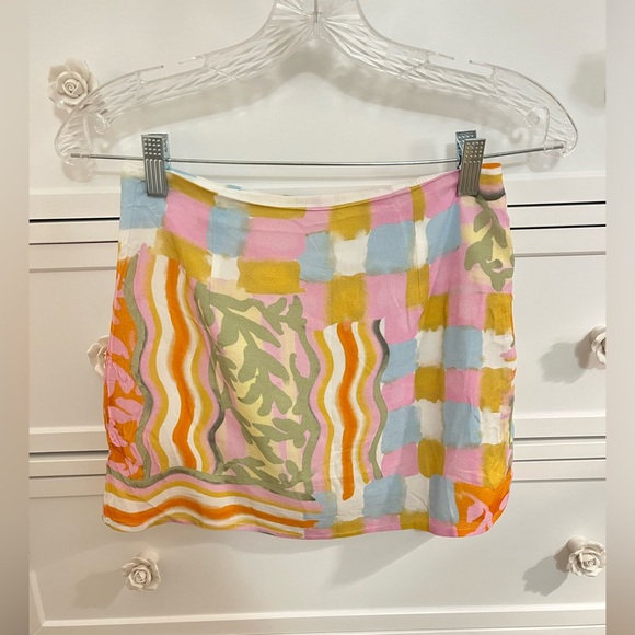 NWT Princess Polly Caraliia Mini Skirt Multi Color - Picture 5 of 9